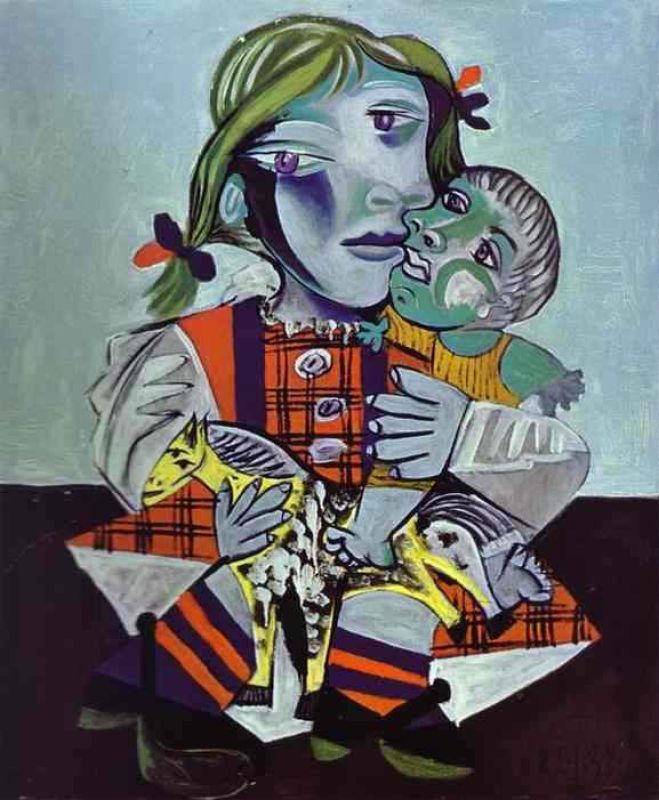 maya picasso's daughter with a doll.jpg